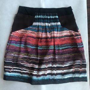 Hype silk skirt with pockets Size 8